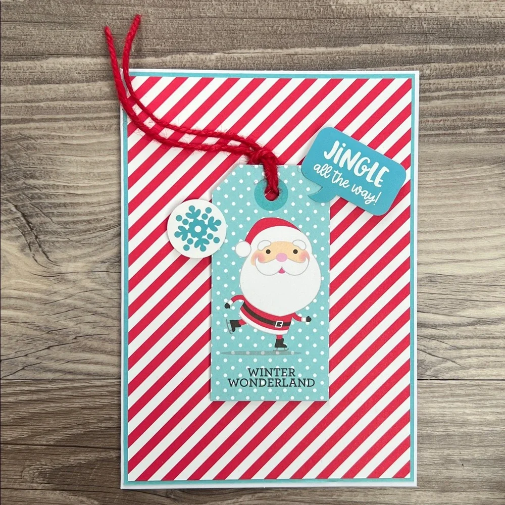 Handmade Christmas and Holiday Cards Set of 10 5”x7” Includes Envelopes